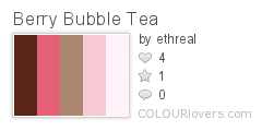 Berry Bubble Tea