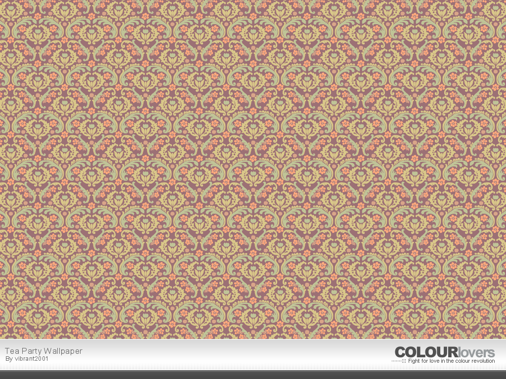 Pattern / Tea Party Wallpaper :: COLOURlovers