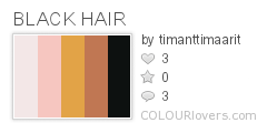 Palette / BLACK HAIR :: COLOURlovers